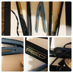 GET ALL THREE ! ceramic flat irons works great!!!